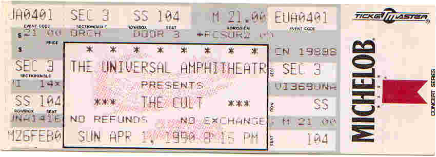 Concert Ticket