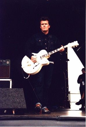 Billy At Soundcheck