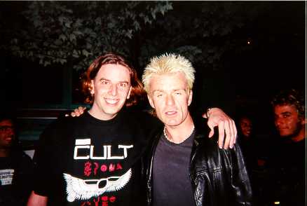 Jon with Billy Duffy