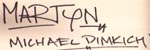 Martyn's and Mike's Autograph
